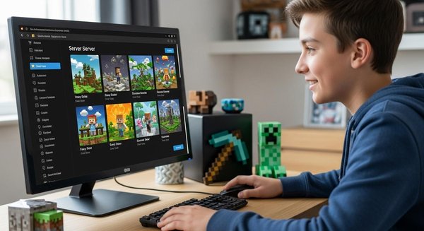 Une plateforme pour trouver des serveurs Minecraft